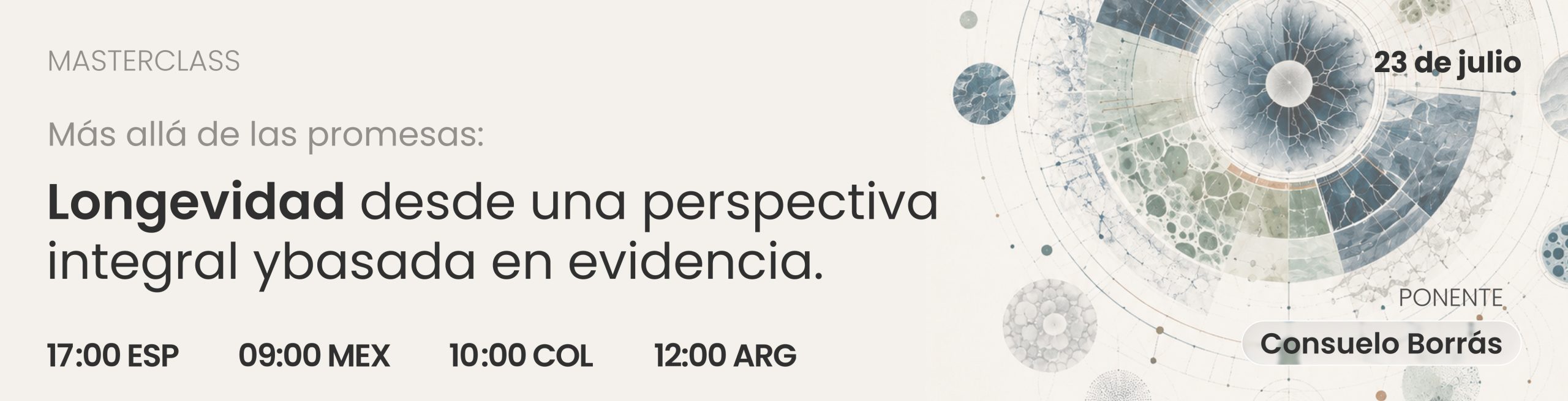 Masterclass Longevidad