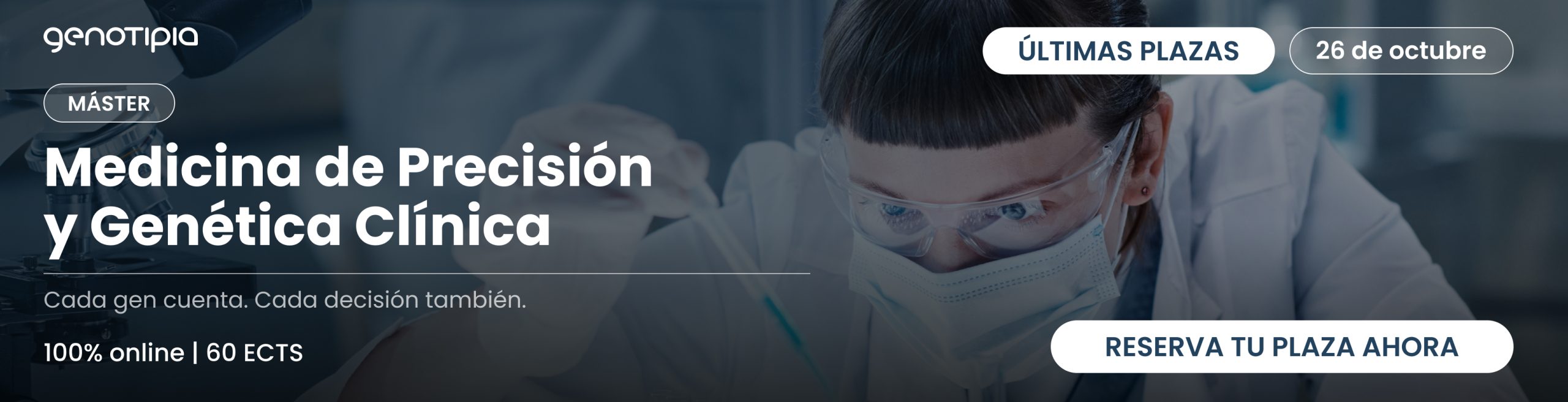 Máster en Medicina de Precisión y Genética Clínica
